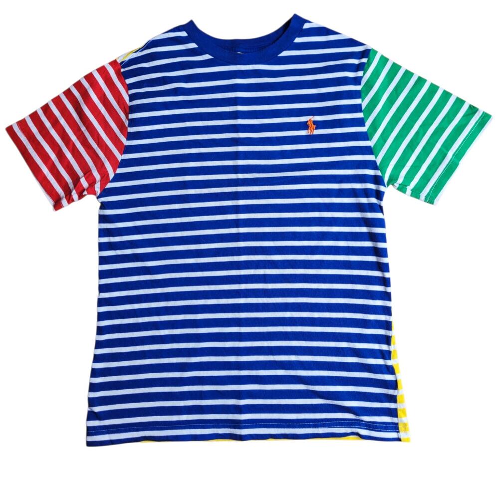 Polo Ralph Lauren Multicolor Striped T-Shirt Youth M 10-12